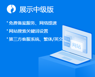 建站产品中级版