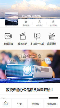 优选家电办公投影仪（编号：77829）