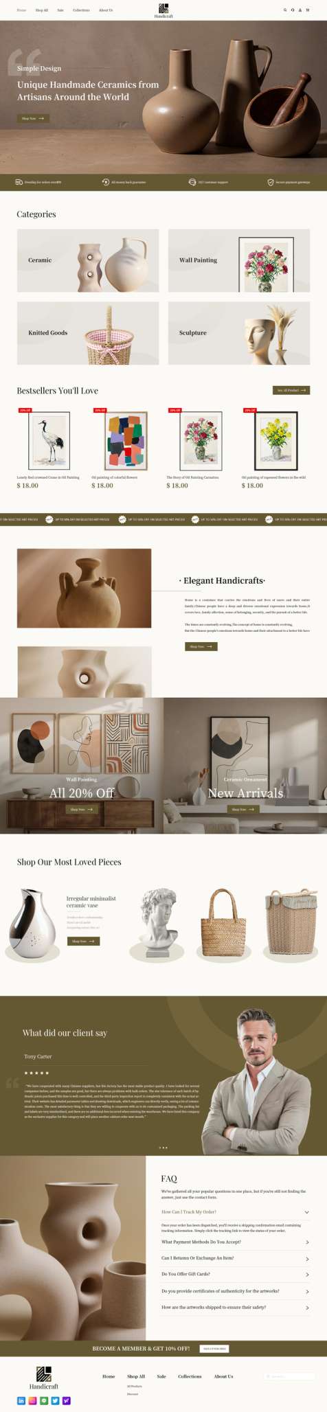 B2C-精选外贸工艺品（编号：204582）