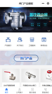 日本蒸汽疏水阀_全进口蒸汽疏水阀公司小程序模板（编号：367）