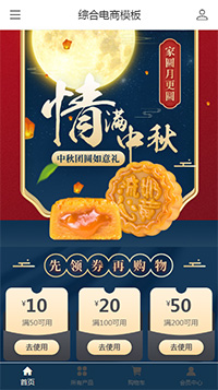 综合电商模板月饼（编号：187308）