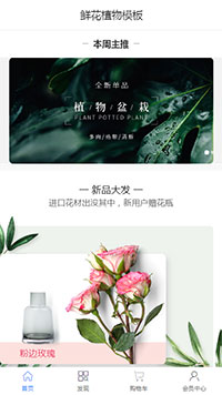 鲜花植物模板（编号：183219）