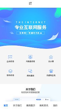 互联网广告公司-互联网广告公司小程序模板（编号：6423）