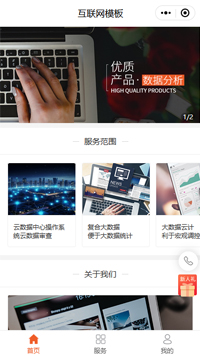上海软件公司-上海软件开发公司小程序模板（编号：329）