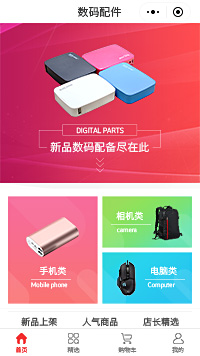 数码产品-数码产品批发-电子数码产品小程序（编号：201）