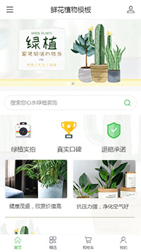 鲜花植物绿植模板（编号：186751）