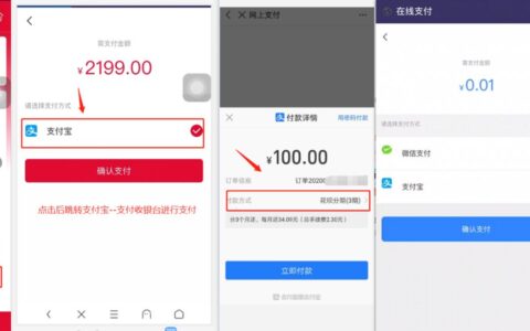 支付宝花呗/花呗分期支付说明