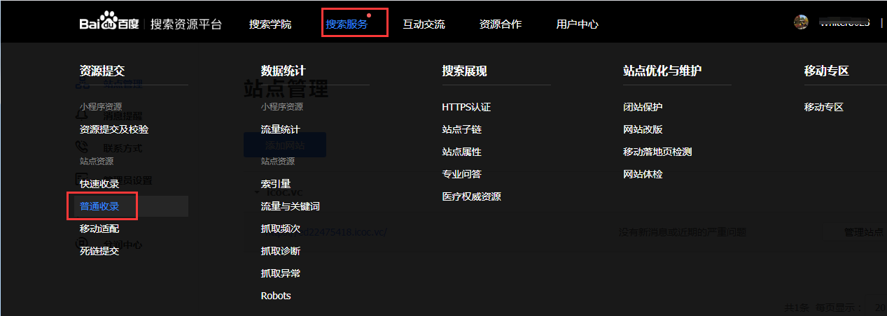 API提交页面
